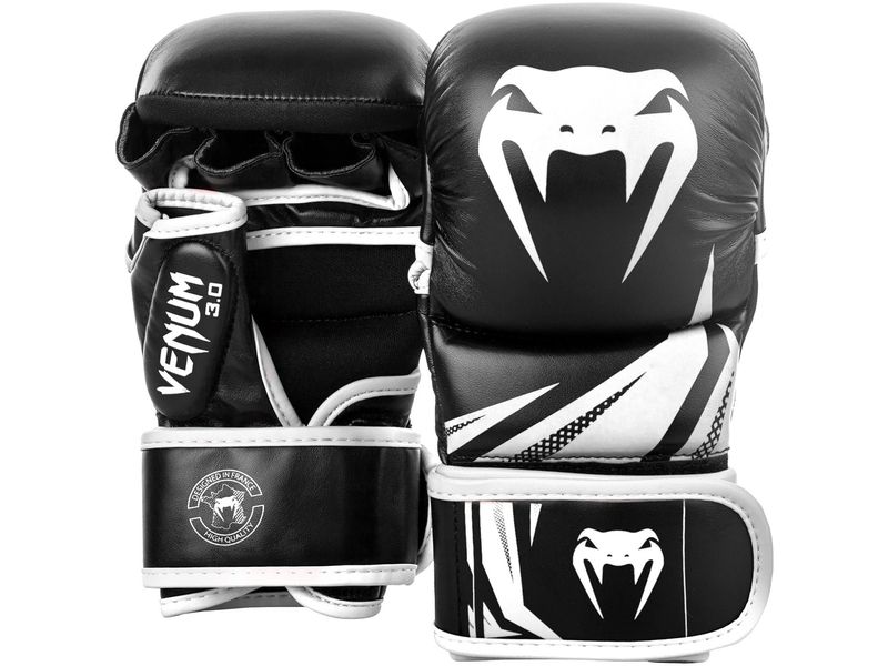 Venum Challenger 3.0 Sparring Gloves Schwarz/Weiss, L-XL Handschuhe für MMA-Training