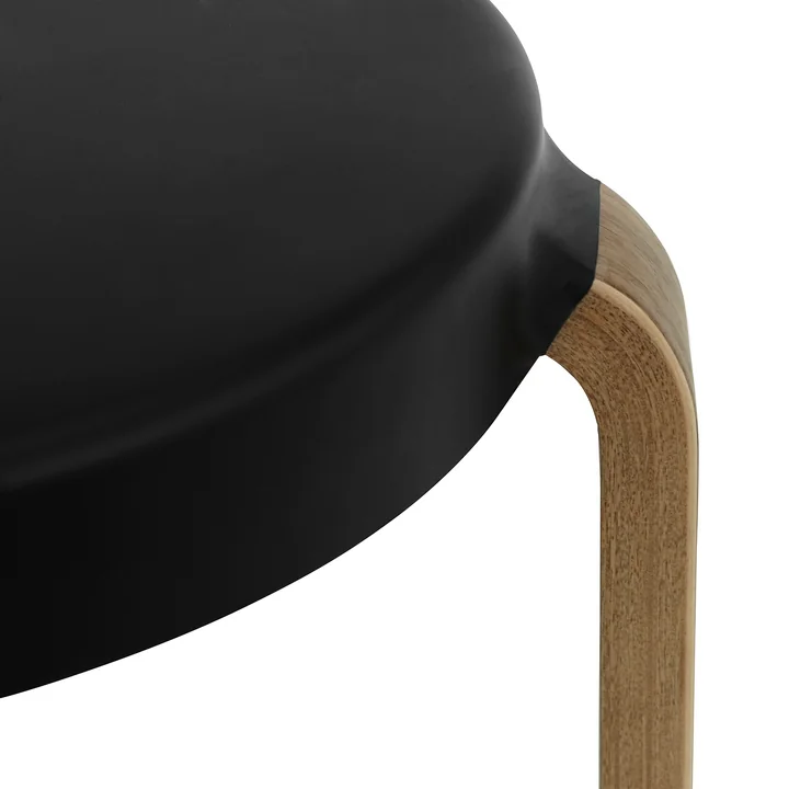 Normann Copenhagen - Tap Hocker, schwarz / schwarz