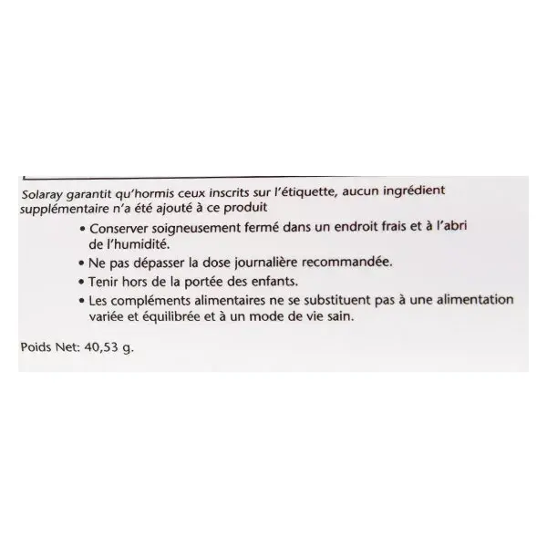 Solaray Vitamina C 1000mg 30 comprimidos