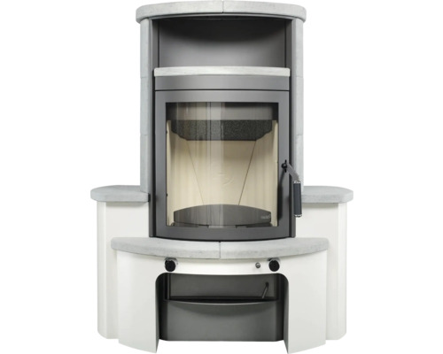 Hark Avenso GT ECOplus haardset, natuursteengrijs, 6 kW