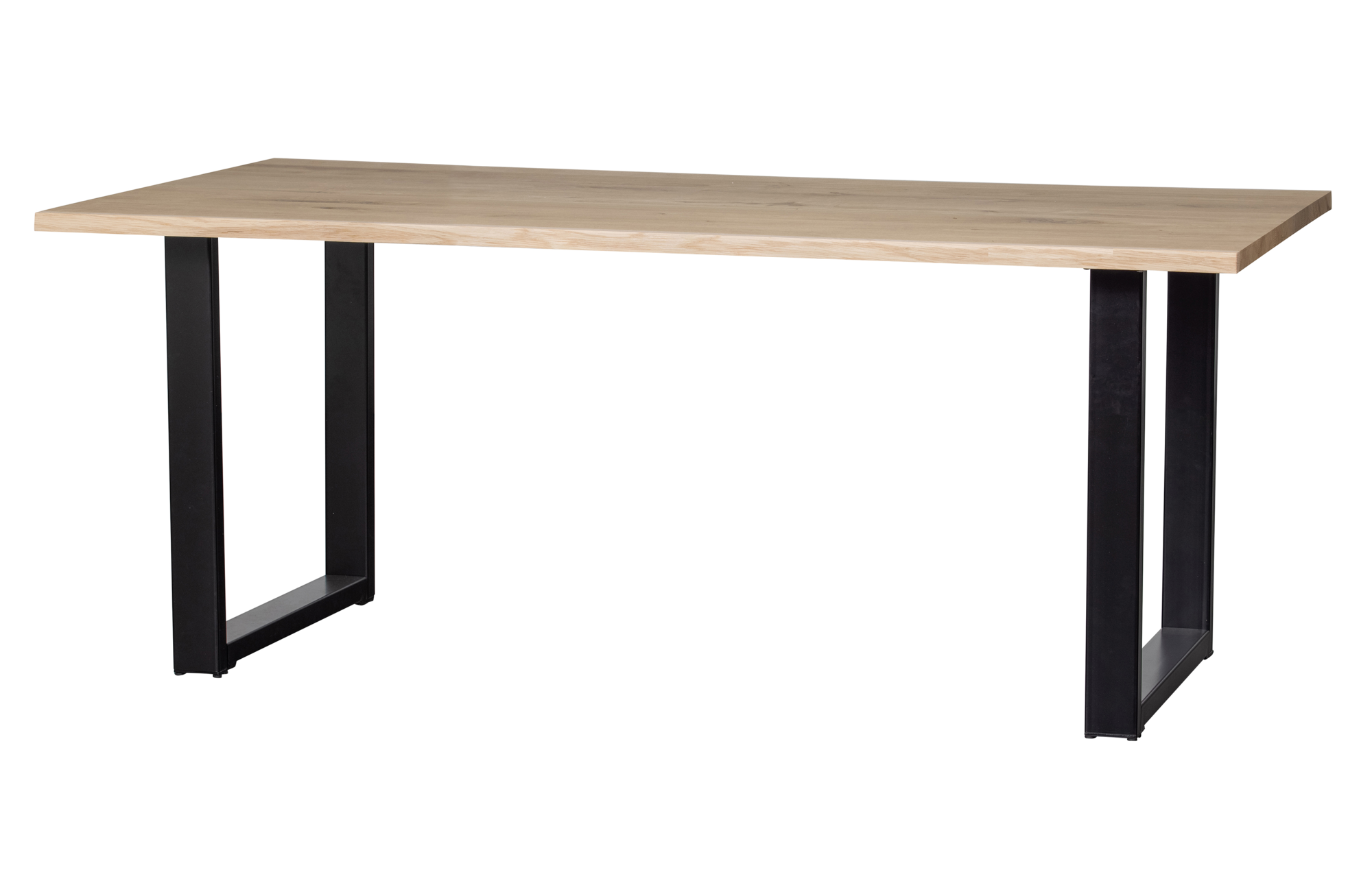WOOOD tafel Tablo boomstam eiken 180x90 [fsc] Tablo Tafel  Boomstam Eiken 180x90 [fsc] - U-poot