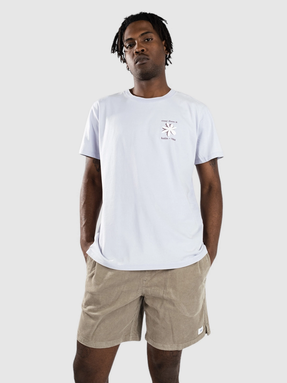 Katin USA Flow T-Shirt lavender sand wash