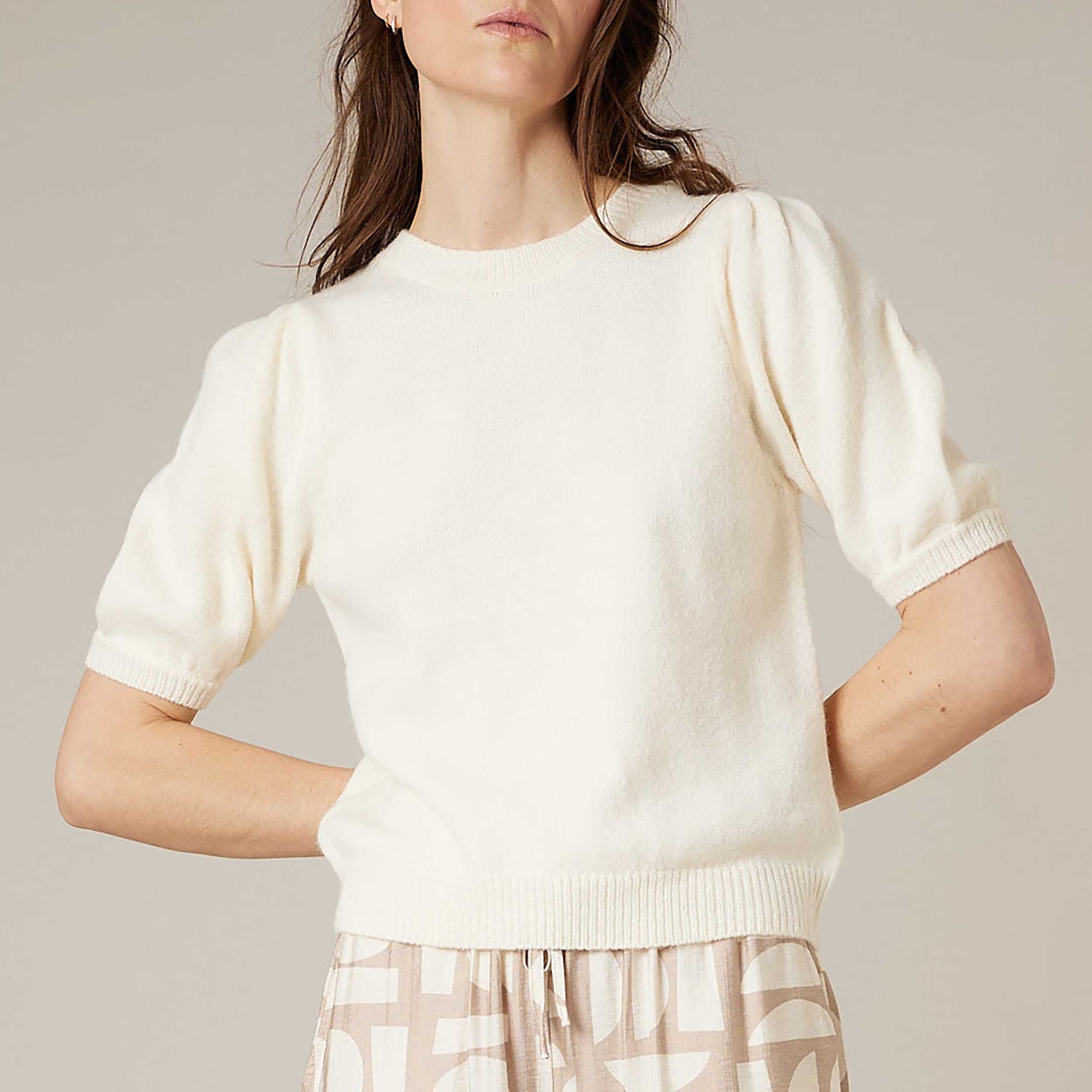 Pull Femme ecru