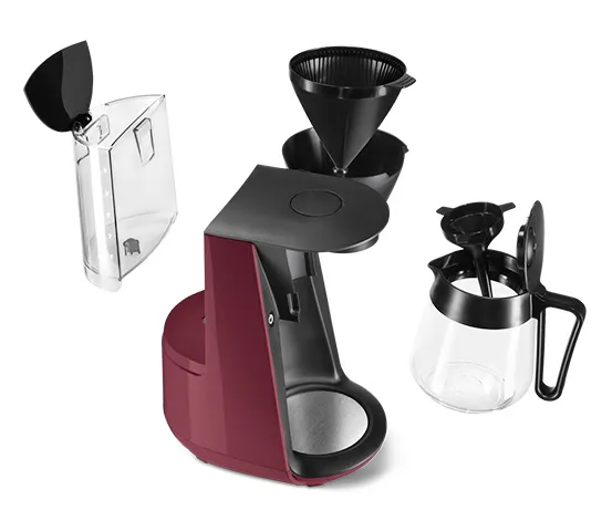 Tchibo Filterkaffeemaschine »Let's Brew«, schwarz