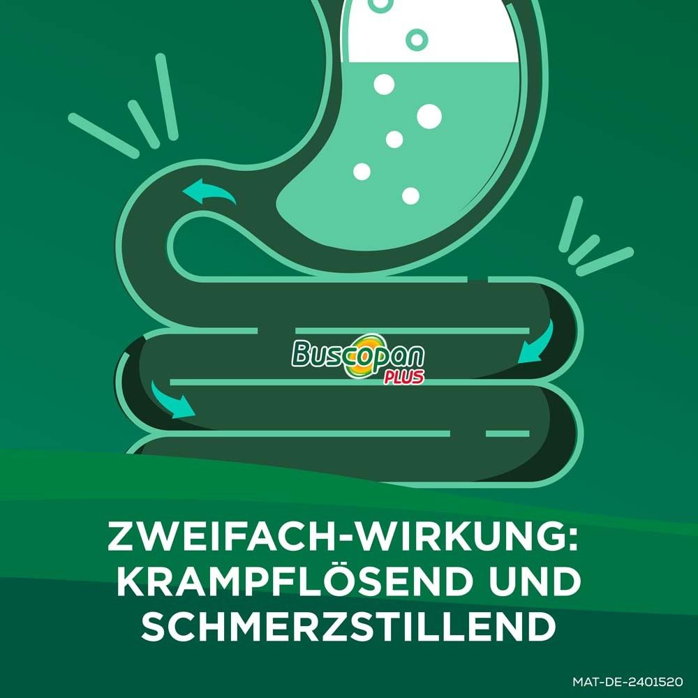 Buscopan Plus bei Bauchschmerzen und Regelschmerzen