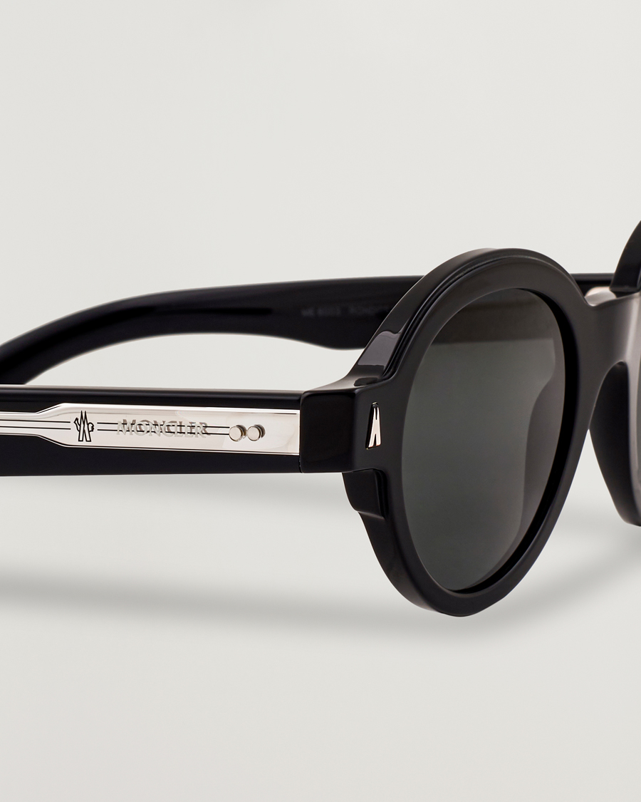 Moncler Lunettes Rondosa Sunglasses Shiny Black
