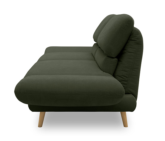 DOMO collection 2-Sitzer-Sofa »Malaga«, drehbar, grün