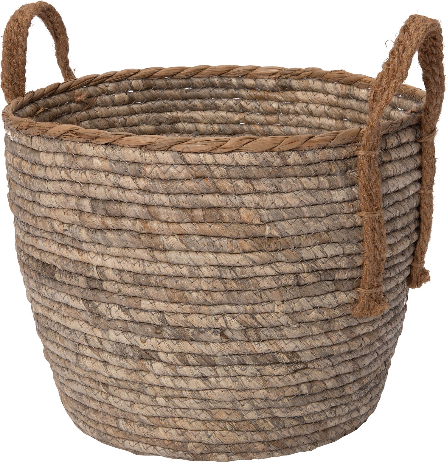 Intratuin plantenmand Maja grijs / naturelD 27 H 20 cm