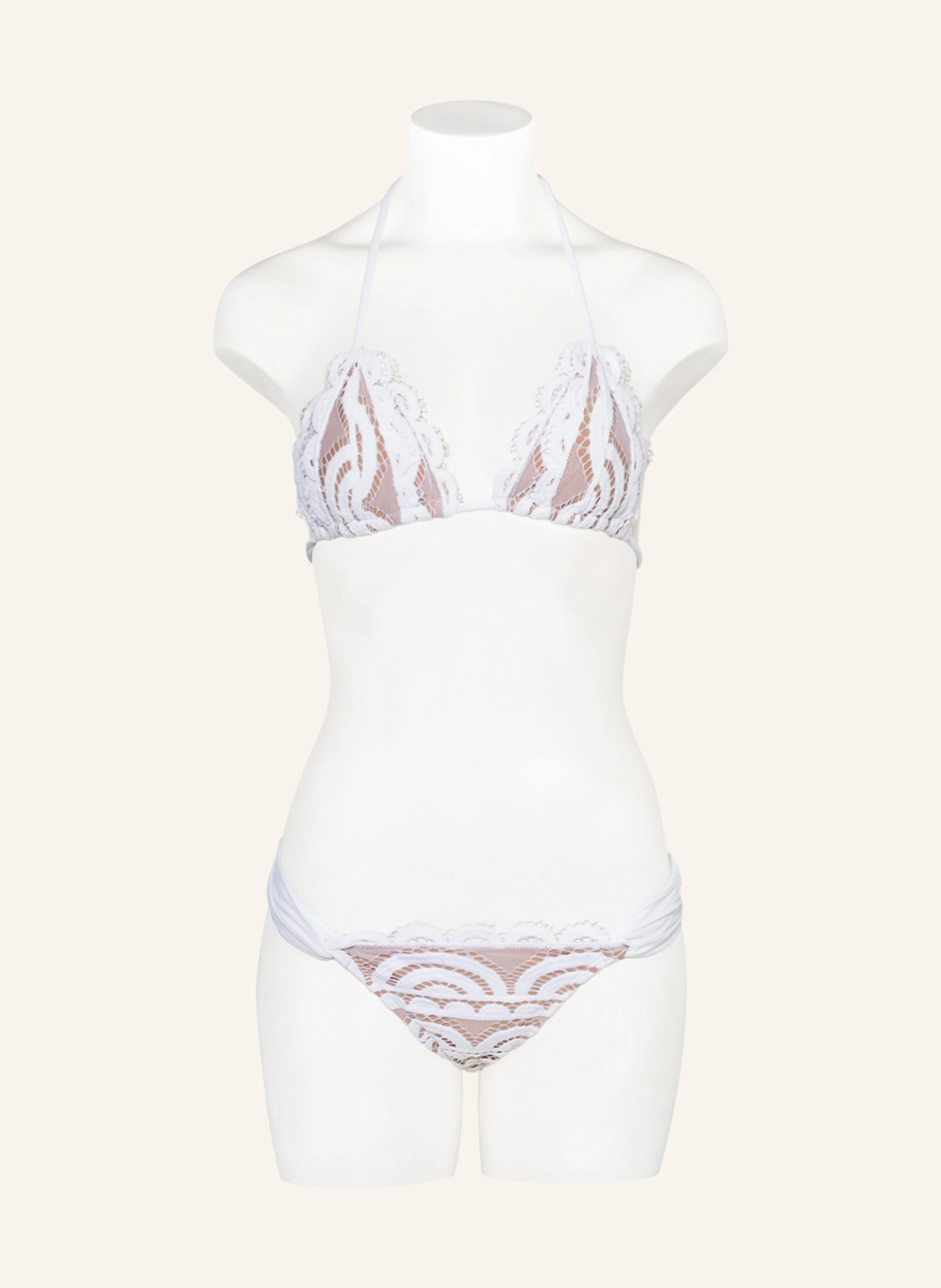 PILYQ Triangel-Bikini-Hose LACE FANNED TEENY