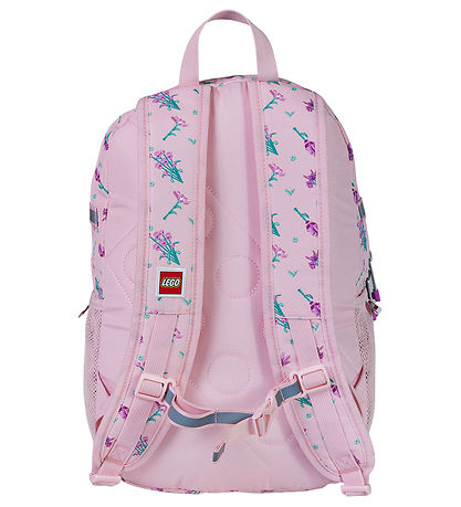 LEGO® Rucksack - Blumen - 18 L - Rosa