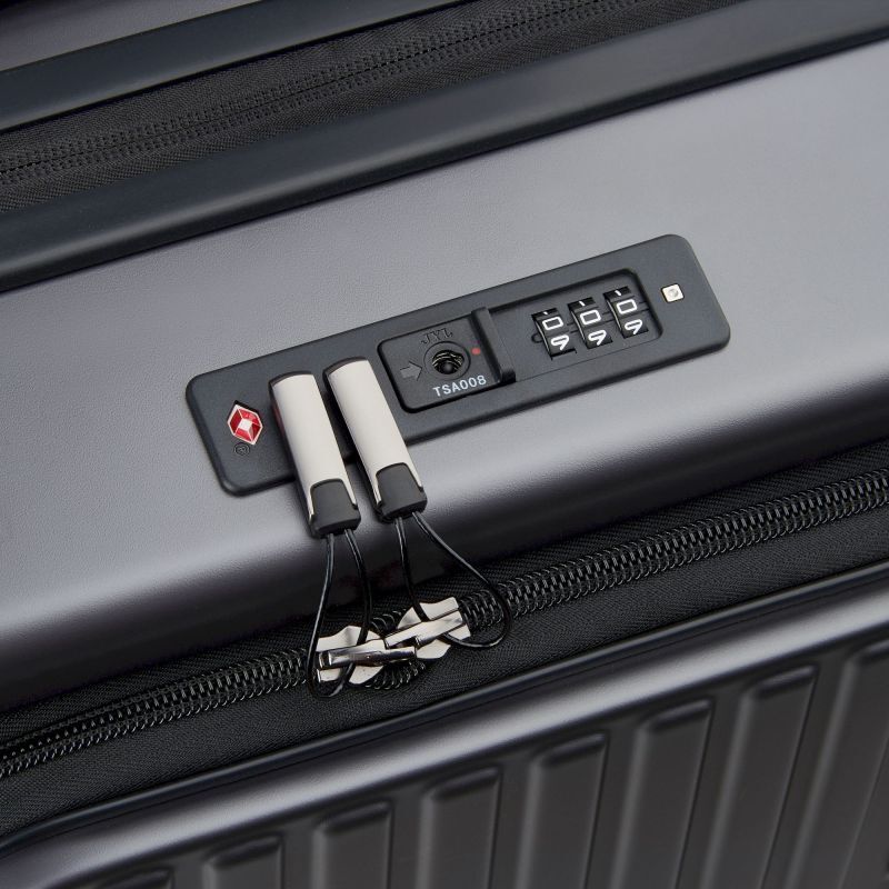 Securitime Zip Cabine Extensible - Valise à roulettes