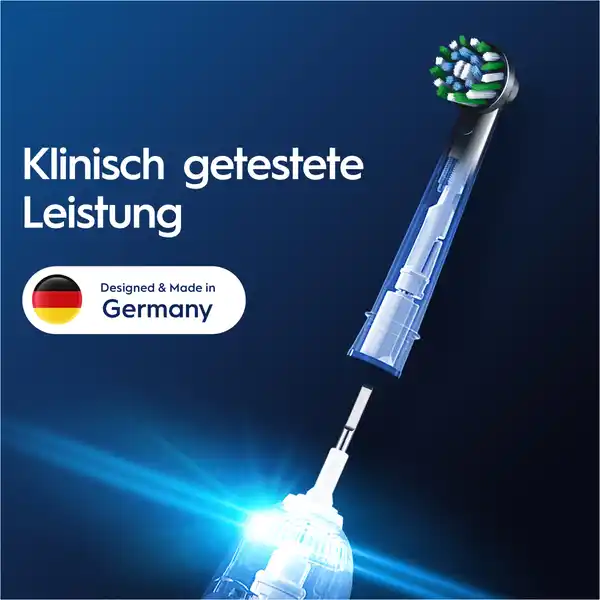 Aufsteckbürsten Pro CrossAction Schwarz