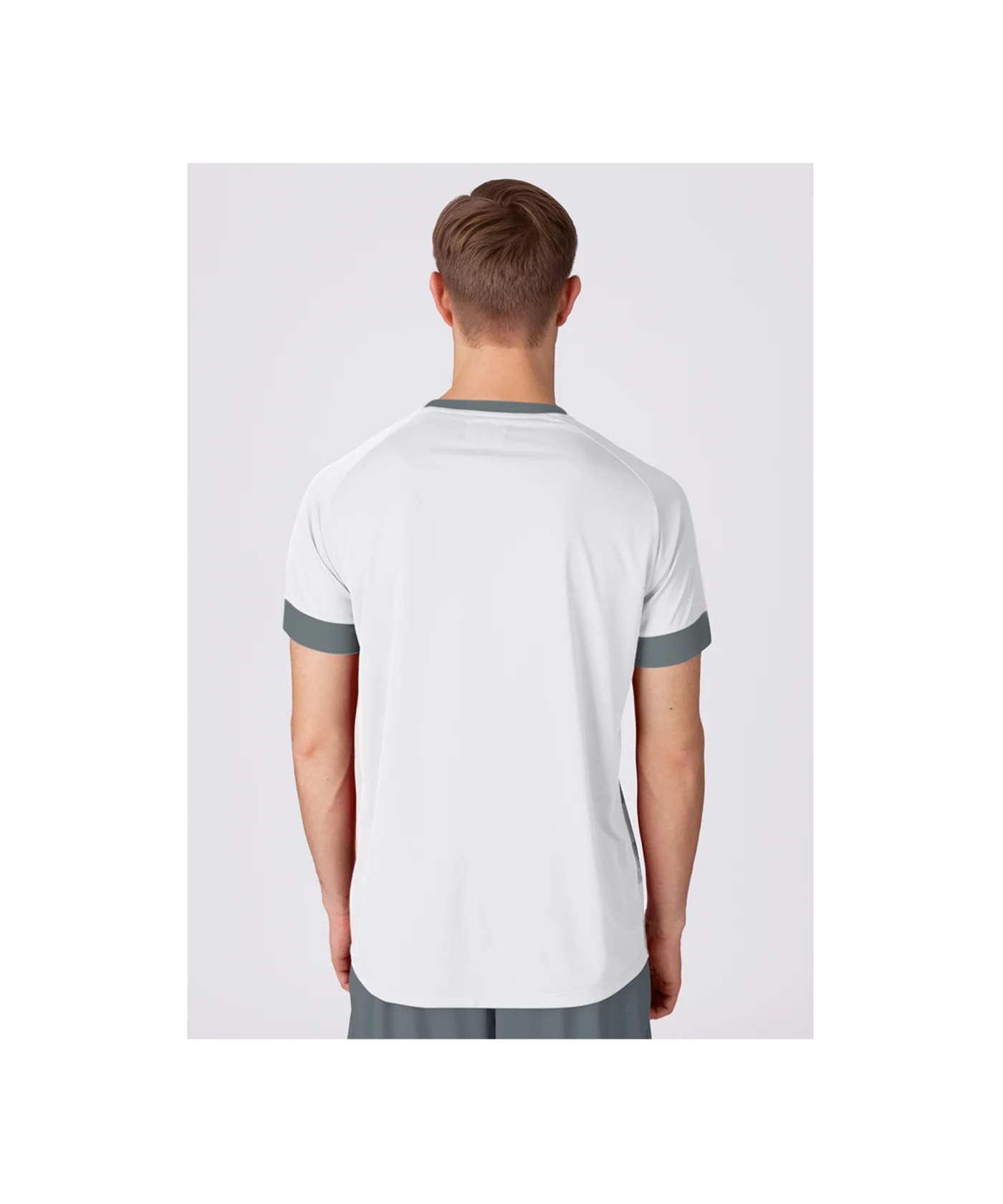 JAKO Celtic Melange KA Trikot Weiss Grau F003