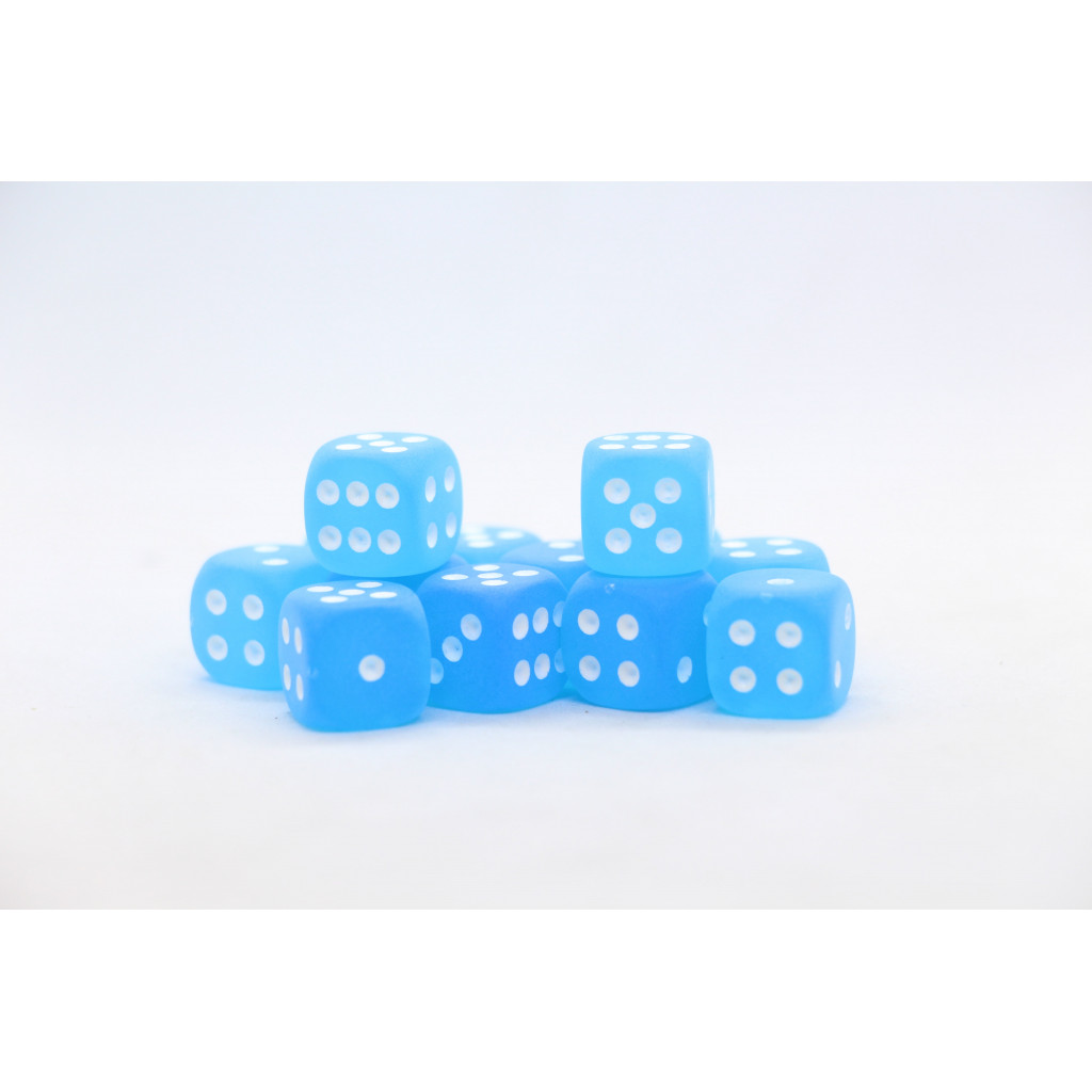 Set de 36 Dés Chessex : Frosted
