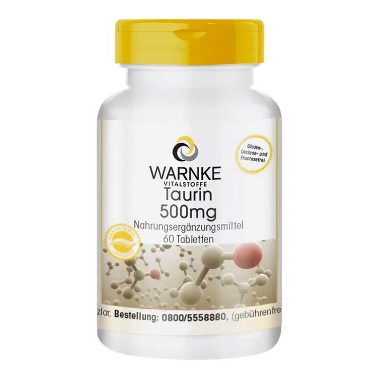 Taurin 500 mg Tabletten, 60 St