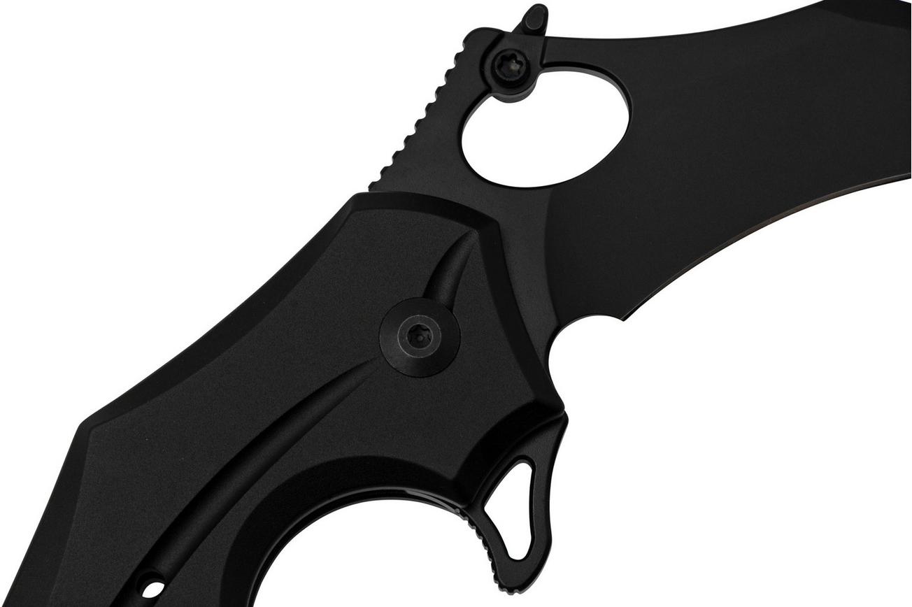 Civivi Incisor II  C16016B-1 Black Aluminium, Black Hawkbill karambit zakmes