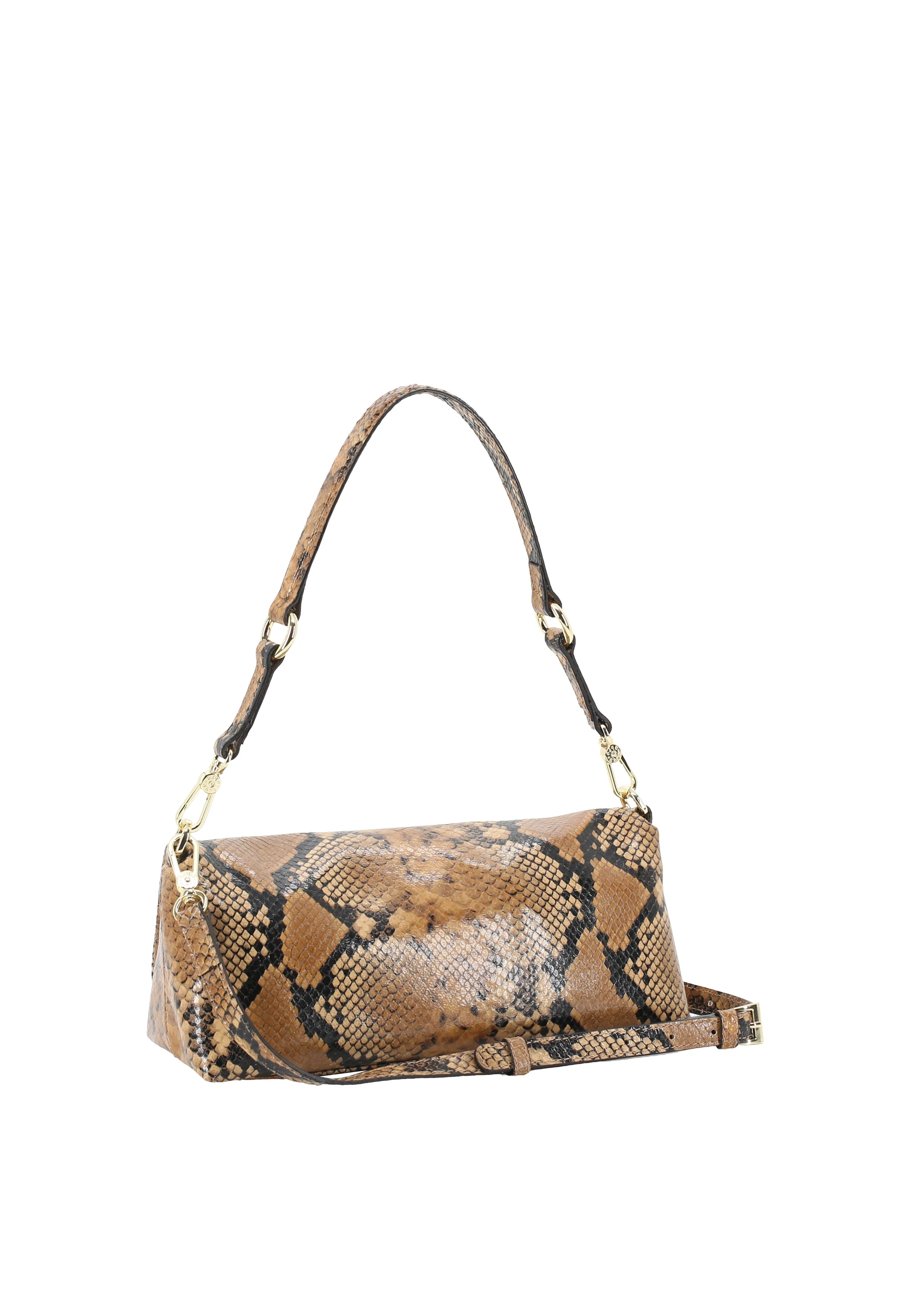 Shoulder bag MILA Leather phyton embossed Standard