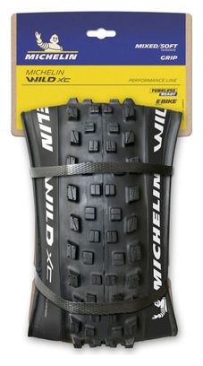 Pneu VTT Michelin Wild XC Performance Line 29'' Tubeless Ready Souple Gum-X E-Bike Ready