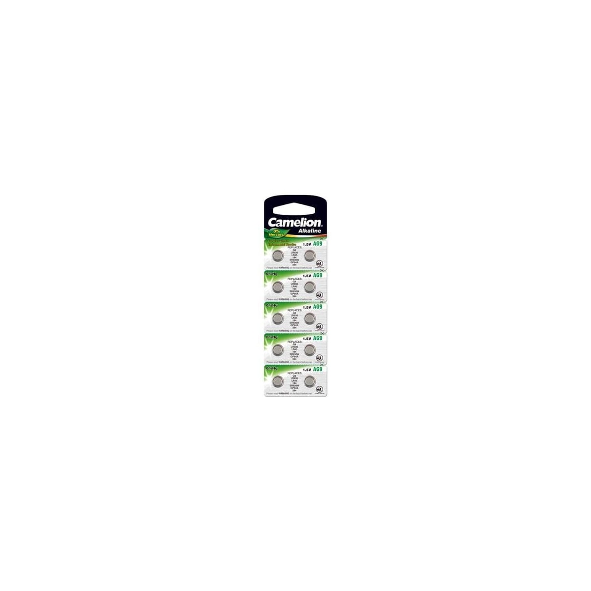 Camelion AG9 Knappcellebatteri 10-pack