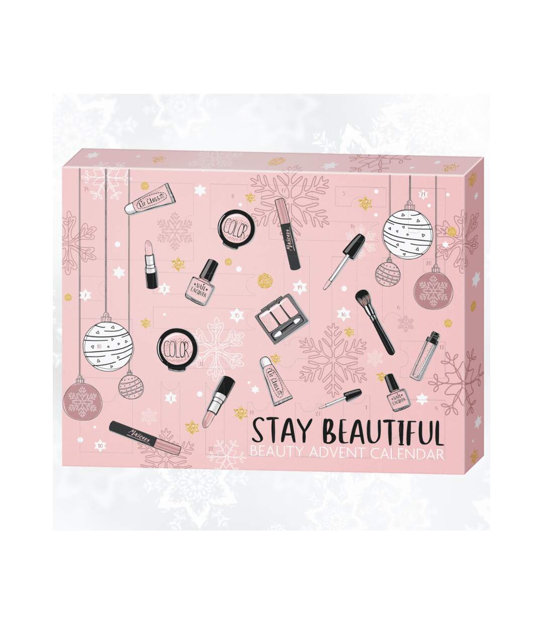 Calendrier de l'avent maquillage et accessoires Reste belle