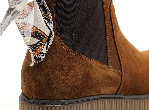 Goodstep boots bottine plates femme cordoba 3550 marron