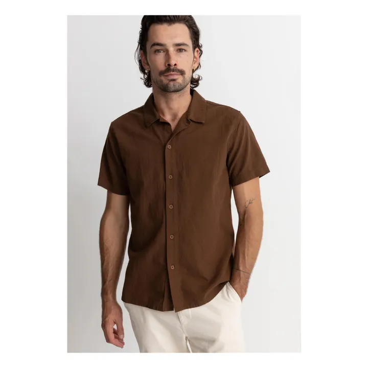 Rhythm Chemisette Classic Lin | Chocolat