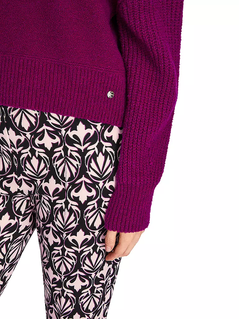 MARC CAIN Rollkragenpullover beere