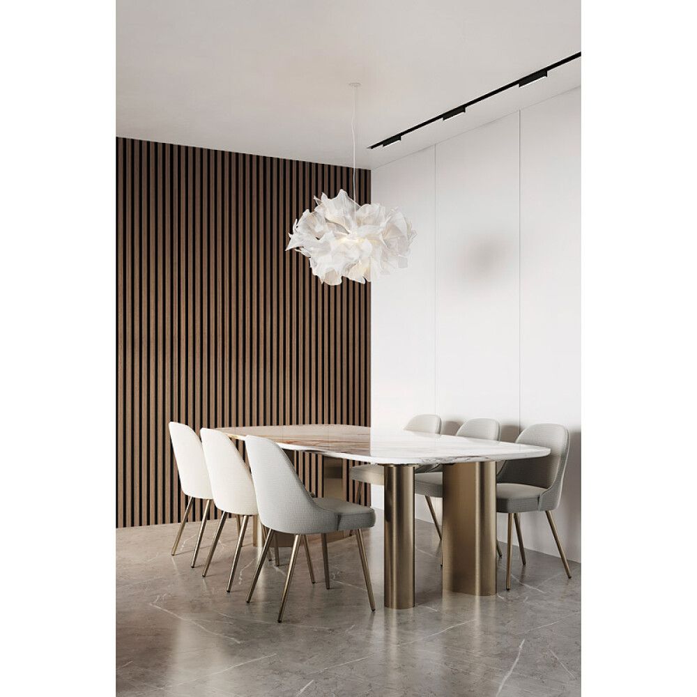 AKUSTIKKPANEL STANDARD VALNØTT 2400X520X18MM