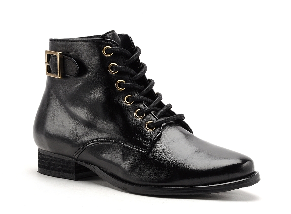 Golden brown boots bottine plates femme 290 noir
