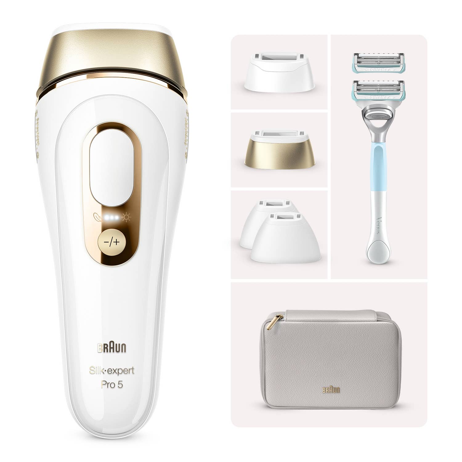 Braun IPL Silk·expert Pro 5 PL6356, Haarentfernung für zuhause, mit Aufbewahrungstasche