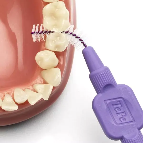 Escova interdental ecológica TePe ISO 6 / 1,1 mm, pacote com 6 unidades.