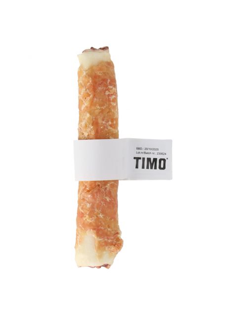 Timo Runder Kauwrol - Hondensnacks - Kip Lever 18 cm 100-110 g 1 stuk