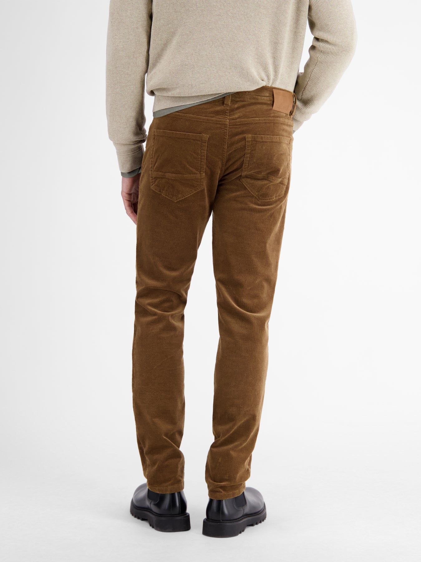 Cordhose, SLIM FIT, modisch und lässig
