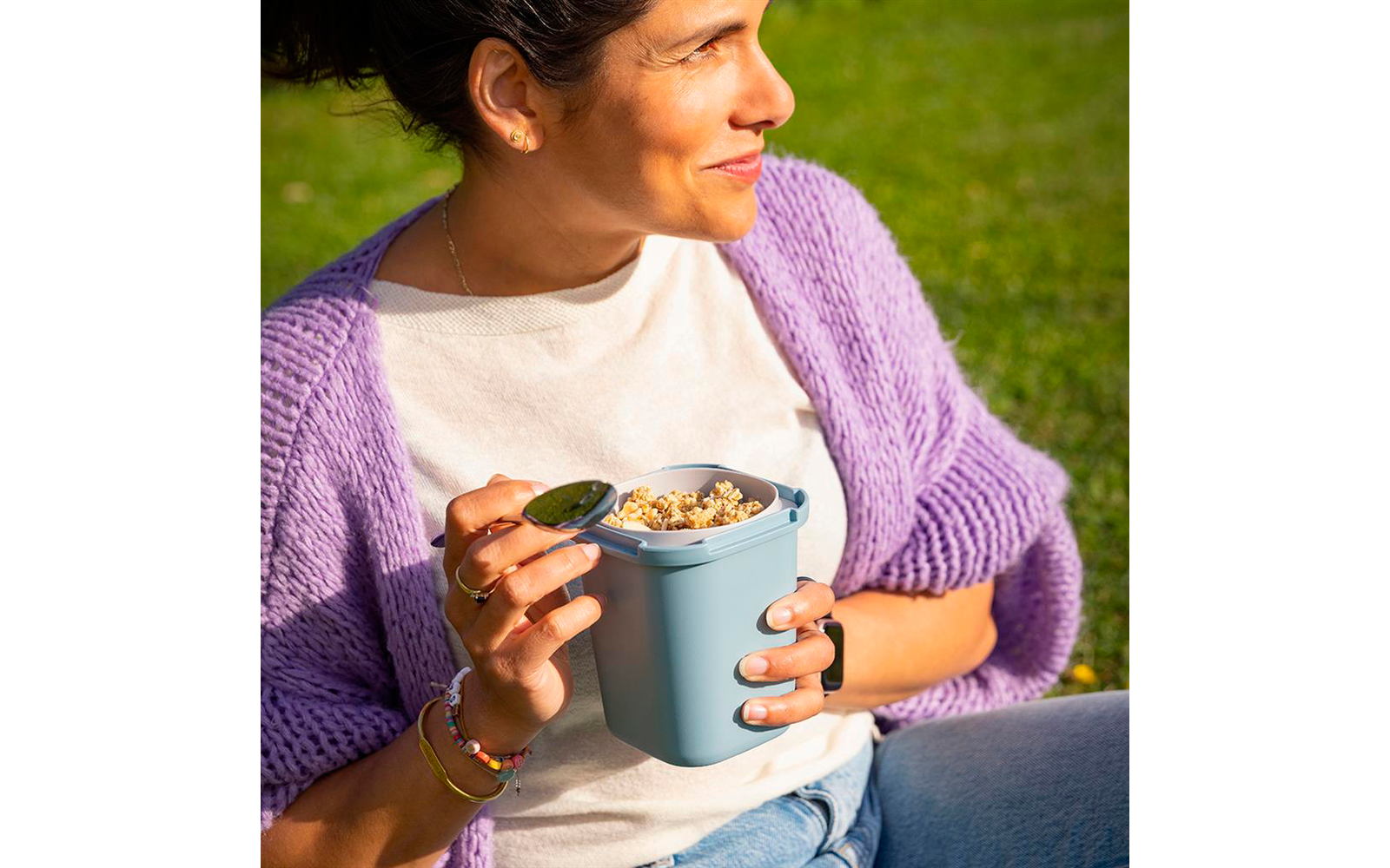 Sunware Sigma home Food to go Lunchbecher blau