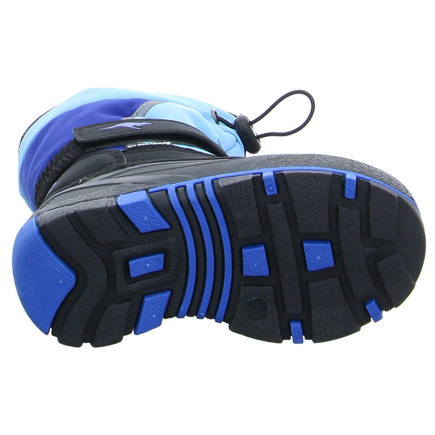KANGAROOS Kinder-Snowboot Blau Synthetik  Schneestiefel