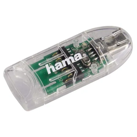 Hama USB 2.0 Kartenleser 8in1, transparent