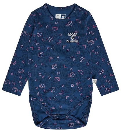 Hummel Body l/ä - hmlFia - Sargasso Sea m. Silber Glitzer