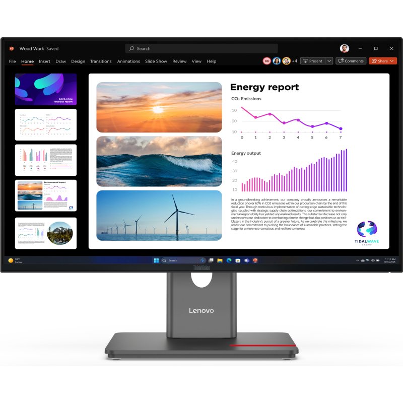 Lenovo ThinkVision P24Q-40 Moniteur