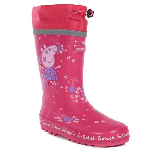 Regatta Peppa Splash Wellingtons Vermelho,Rosa EU 30 Rapaz