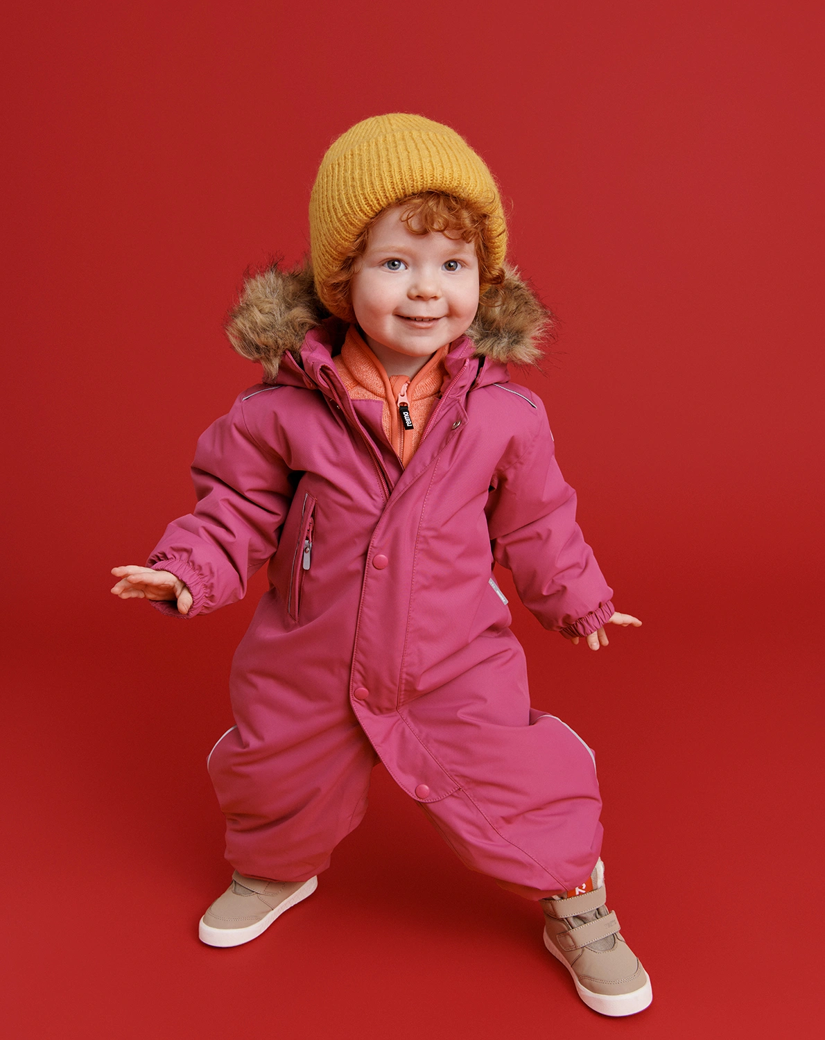 Schneeanzug REIMATEC GOTLAND in magenta purple