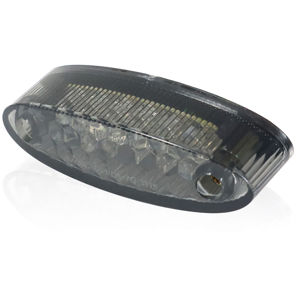 Chaft - Feu arrière Mini Oval Noir