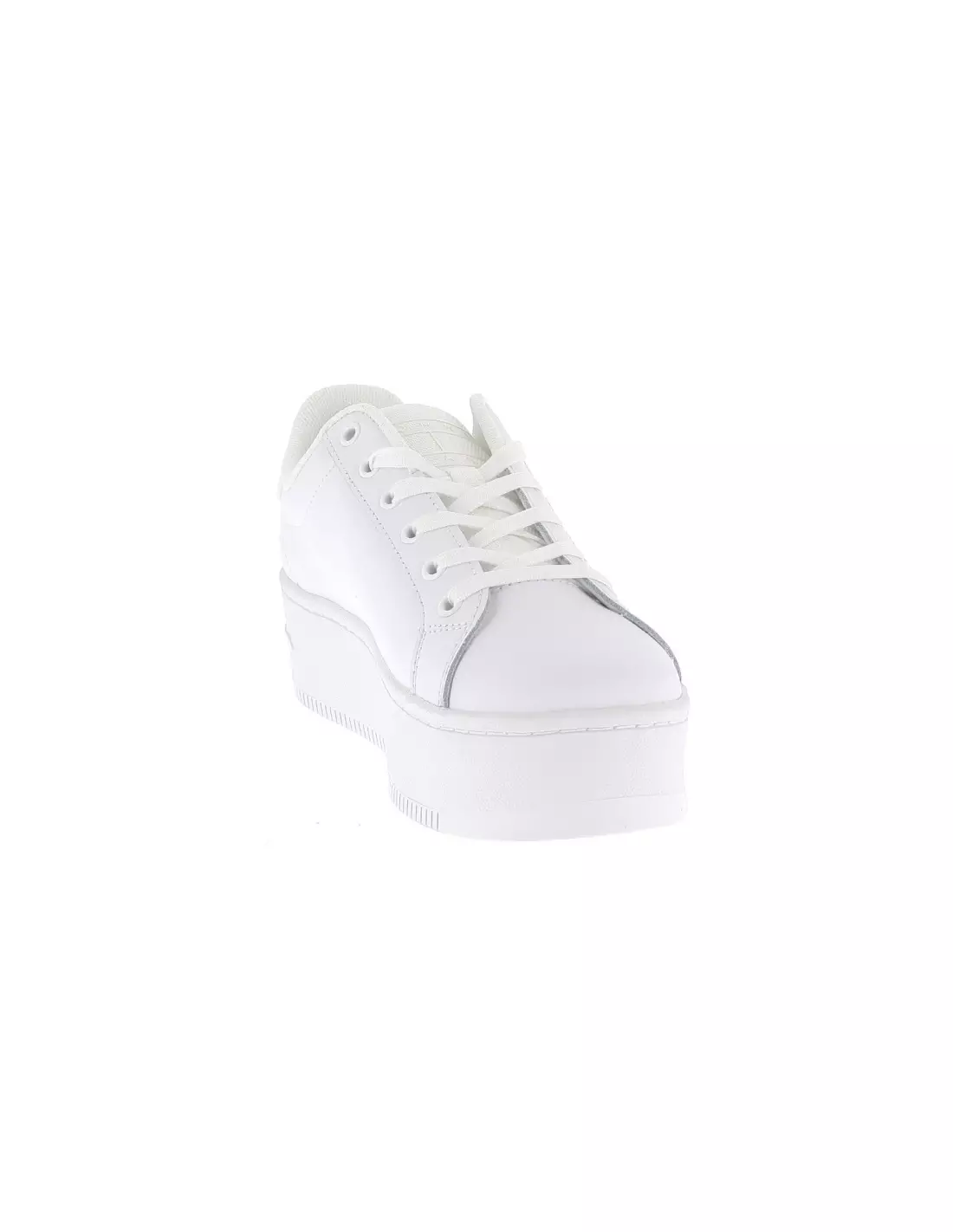 TOMMY JEANS FLATFORM ESS - Baskets YBSWHITE