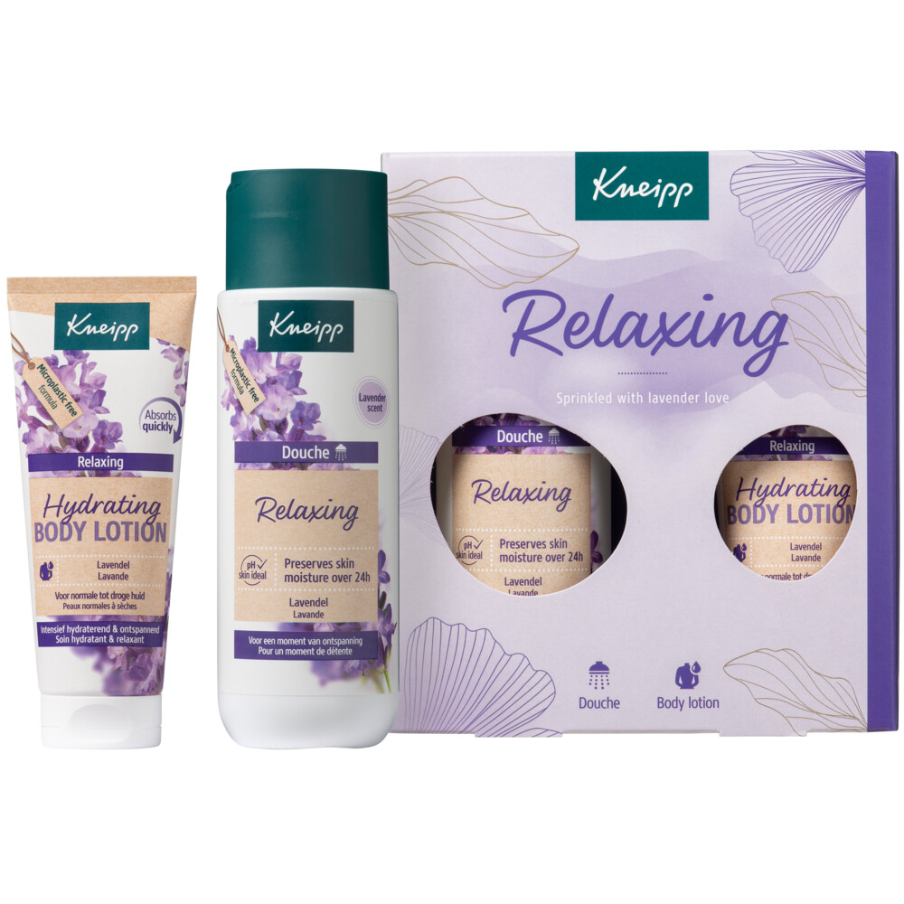 Kneipp Geschenk set Relaxing Moments (1 x 200 ml + 1 x 75 ml)