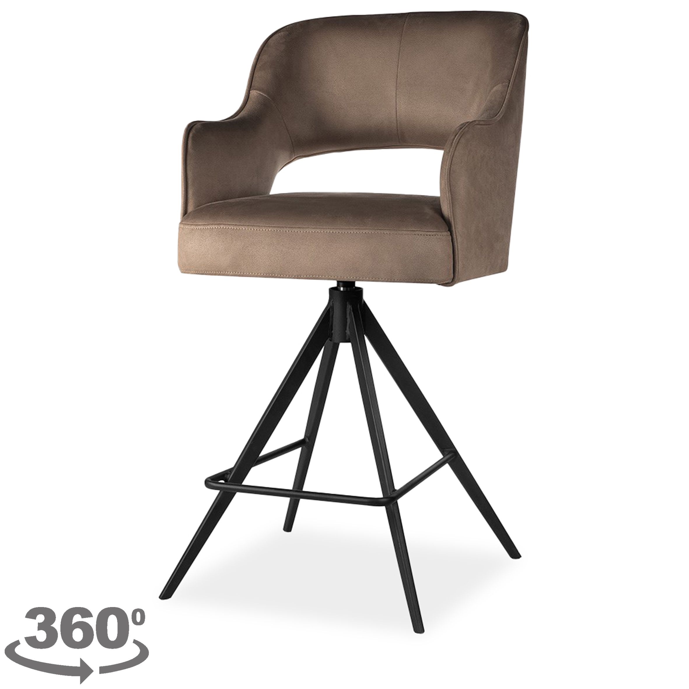 Barkruk Kampy B56 x D62 cm