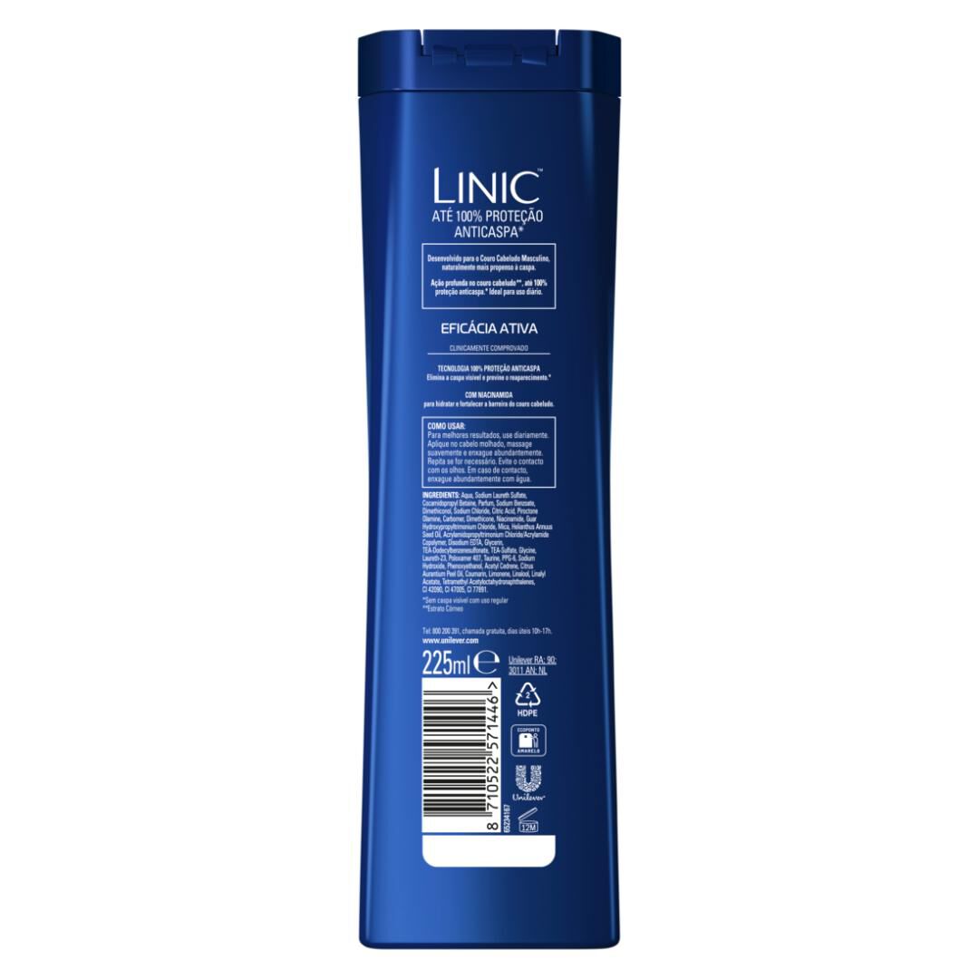 Shampoo 2 em 1 Eficácia Ativa - 225ml