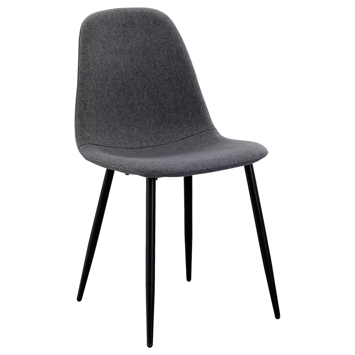 Stuhl Maria II grau,schwarz