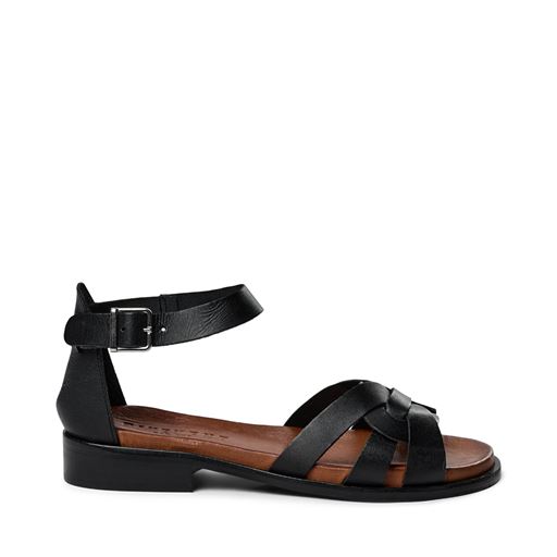 Pavement Aretha Sandaler, Black/Tan, 36