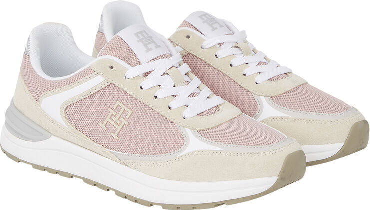 Tommy Hilfiger CASUAL FASHION RUNNER MIX Classic beige/pink