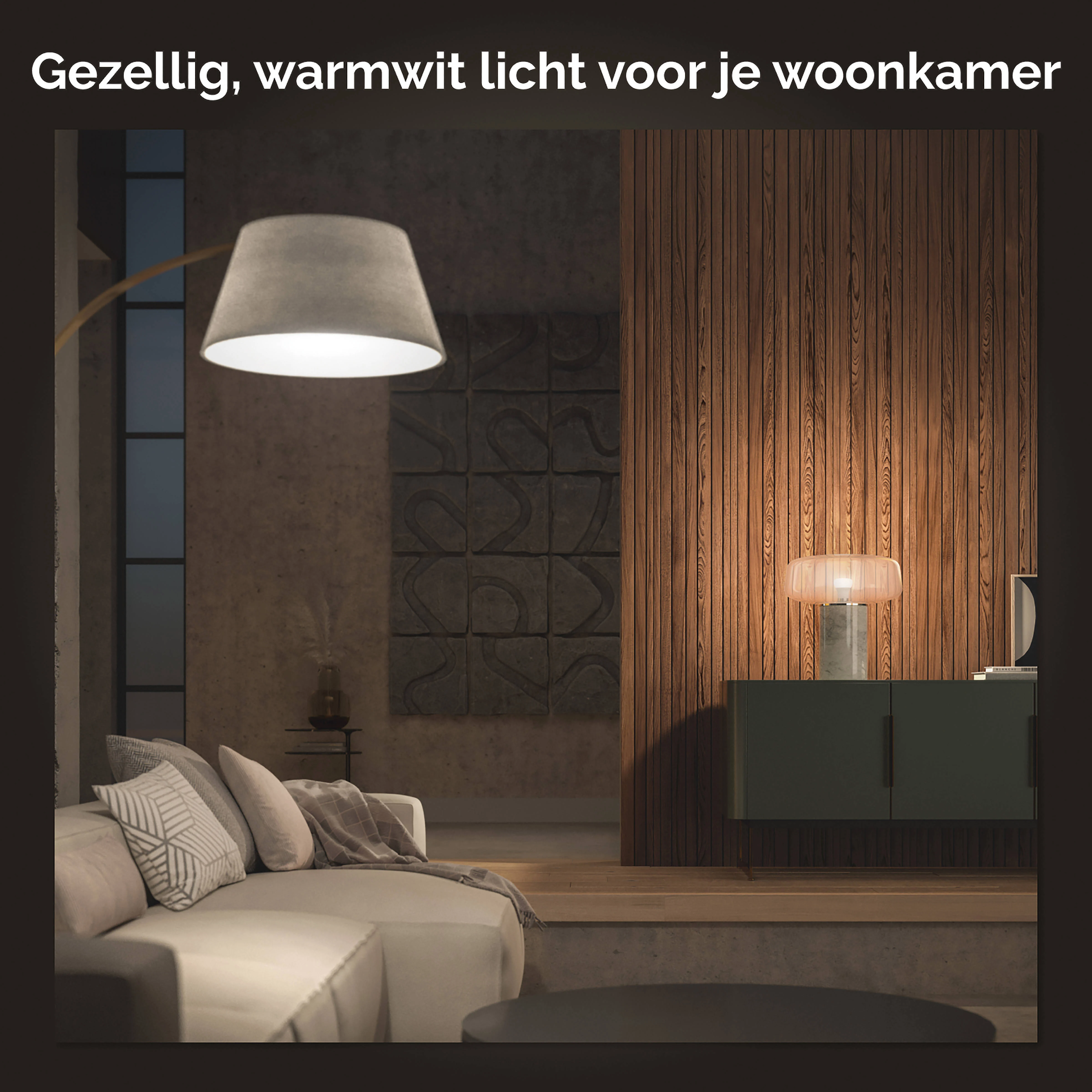 Philips Hue starterkit - warmwit licht - 3 lampen - E27 - 1100lm - 1 dimmer switch