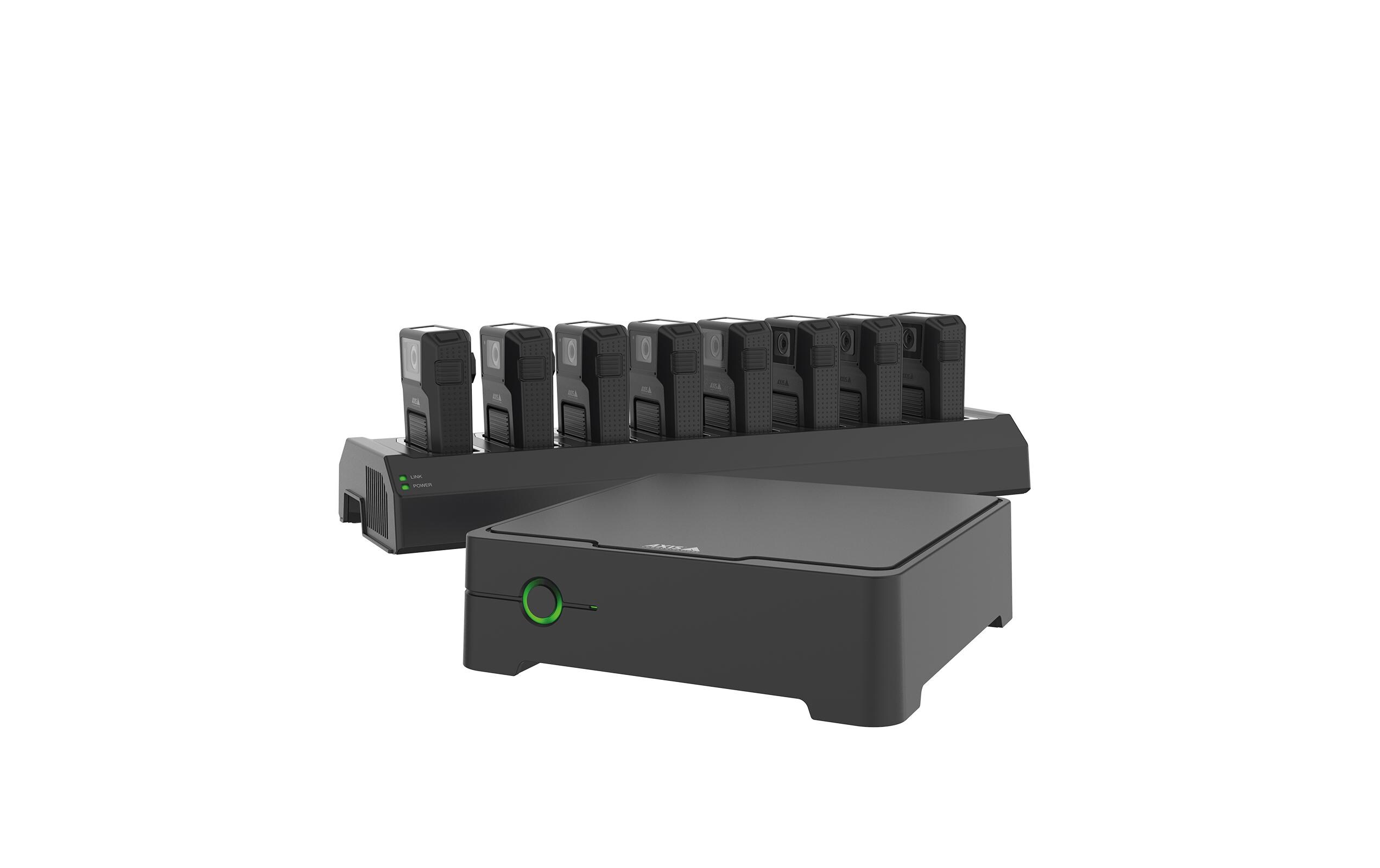 W800 System Controller für Bodycam 0.48 TB, 40 Kanal<br>AXIS W800 System Controller